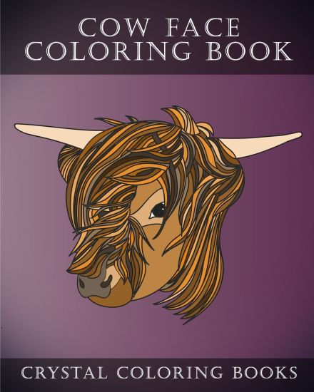 Cow Coloring Book: 30 Simple Line Drawing Cow Face Coloring Pages