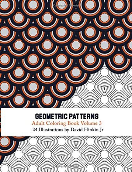 Geometric Patterns - Adult Coloring Book Vol. 3