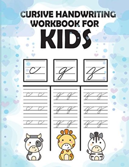 Cursive handwriting workbook for kids: workbook cursive, workbook tracing, cursive handwriting workbook for teens, cursive handwriting workbook for ki
