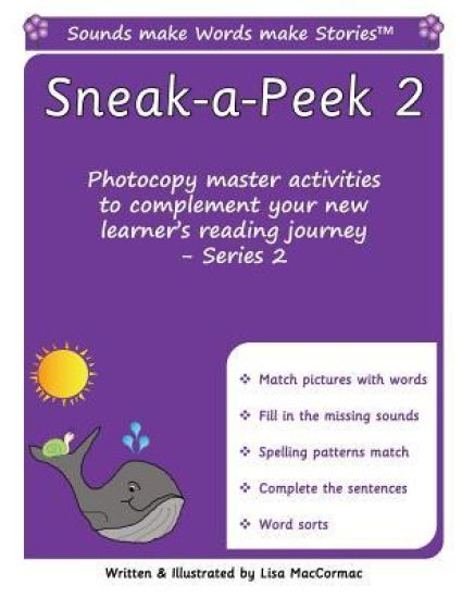 Sneak-a-Peek 2: Sounds make Words make Stories, Teaching Resources, Series 2