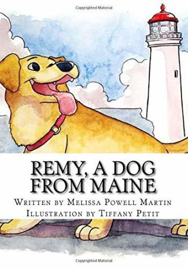 Remy, a dog from Maine