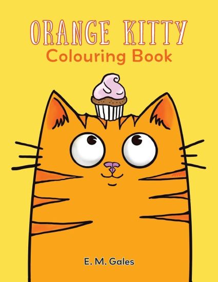 The Orange Kitty Mouse Parade Colouring Book