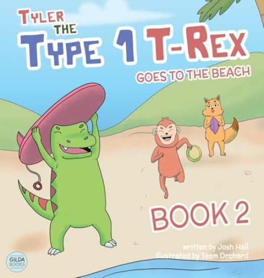 Tyler the Type 1 T-Rex Goes to the Beach