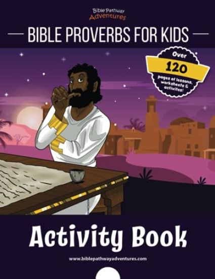 Bible Proverbs for Kids Activity Book