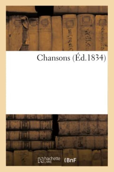 Chansons (Éd.1834)