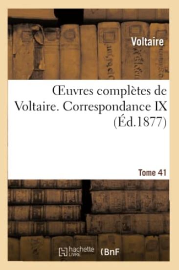 Oeuvres Complètes de Voltaire. Correspondances,09