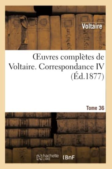 Oeuvres Complètes de Voltaire. Correspondances,04