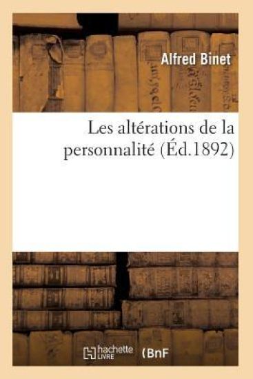 Les Altérations de la Personnalité (Éd.1892)