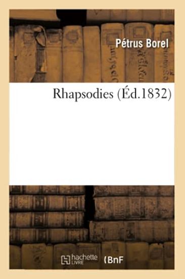 Rhapsodies (Éd.1832)