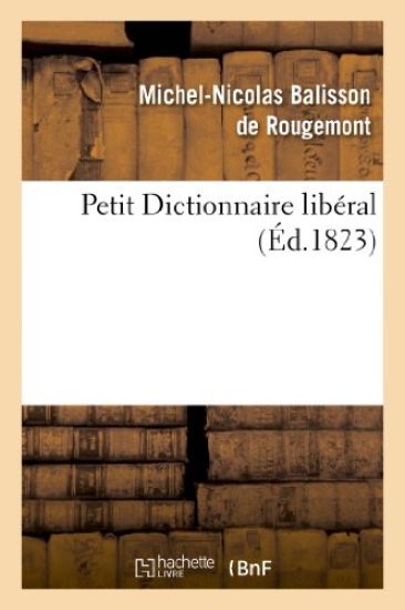 Petit Dictionnaire Libéral