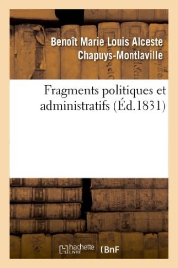 Fragmens Politiques Et Administratifs