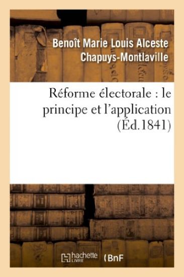 Réforme Électorale: Le Principe Et l'Application