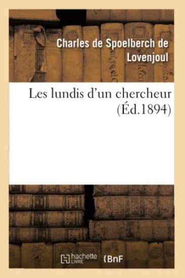 Les Lundis d'Un Chercheur