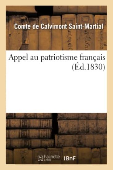 Appel Au Patriotisme Français