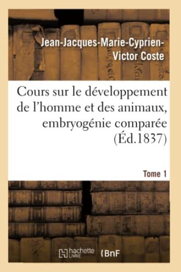 Cours Sur Le Développement de l'Homme Et Des Animaux