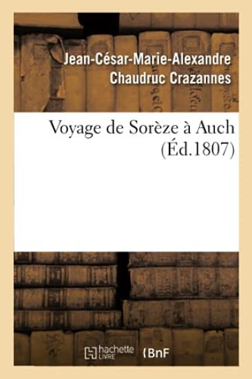 Voyage de Sorèze À Auch