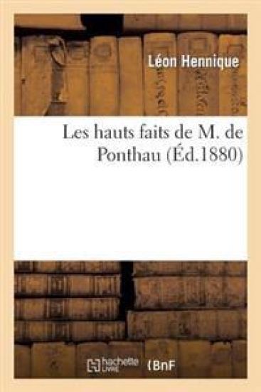 Les Hauts Faits de M. de Ponthau