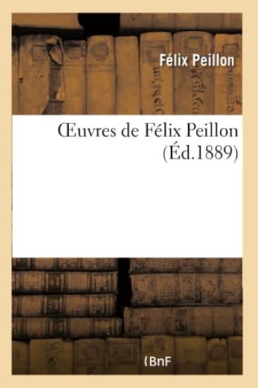 Oeuvres de Félix Peillon