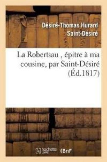 La Robertsau, Épitre À Ma Cousine