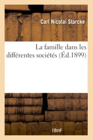 La Famille Dans Les Différentes Sociétés