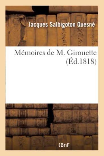 Mémoires de M. Girouette