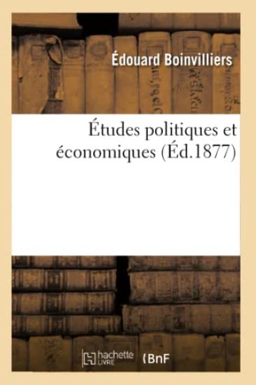 Études Politiques Et Économiques