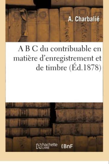 A B C Du Contribuable En Matière d'Enregistrement Et de Timbre