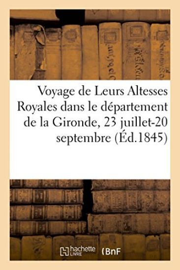 Voyage de Leurs Altesses Royales Monseigneur Le Duc Et Mme La Duchesse de Nemours