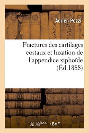 Fractures Des Cartilages Costaux Et Luxation de l'Appendice Xiphoïde