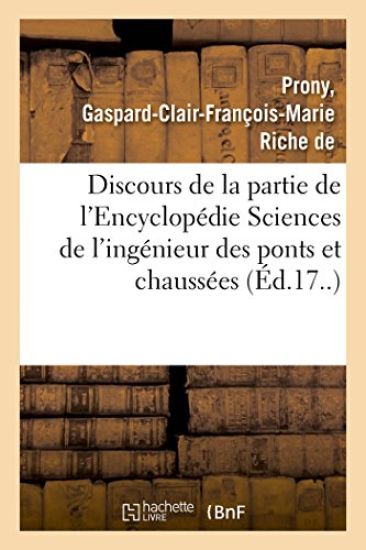 Discours Préliminaire de la Partie de l'Encyclopédie, Par Ordre de Matières Intitulée