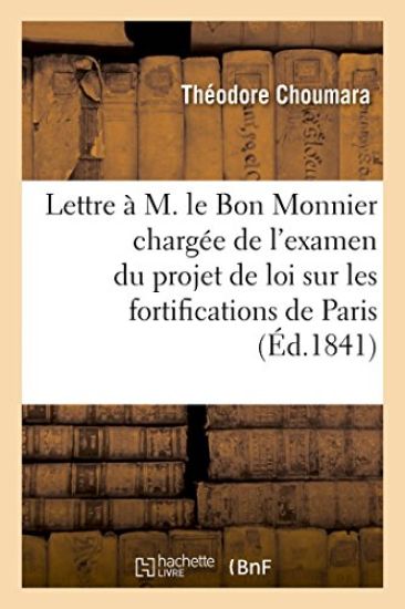 Lettre À M. Le Bon Monnier, Rapporteur de la Chambre Des Pairs