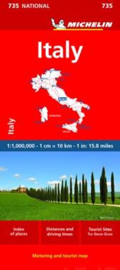 Kansikuva: Michelin Italy Map 735