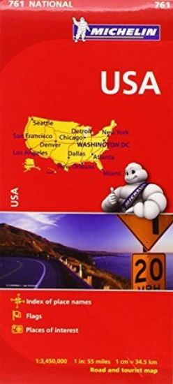 Kansikuva: Michelin USA Road Map