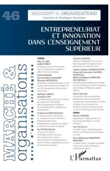 Entrepreneuriat et innovation dans l'enseignement supérieur