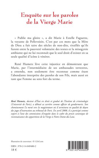 Enquête sur les paroles de la Vierge Marie