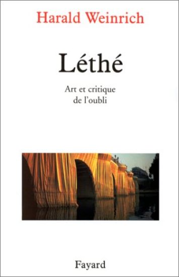 Léthé Art et critique de l'oubli