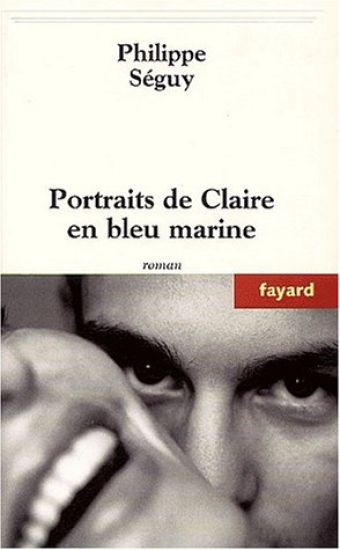 Portraits de Claire en bleu marine
