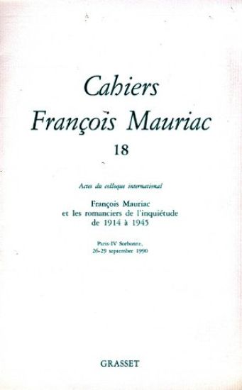 Cahiers numéro 18