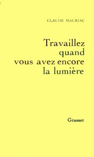 Travaillez quand vous avez encore la lumière