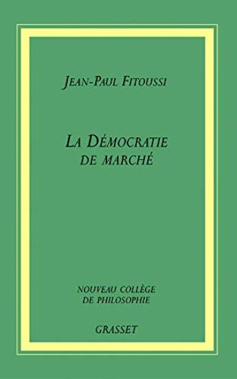 La démocratie et le marché