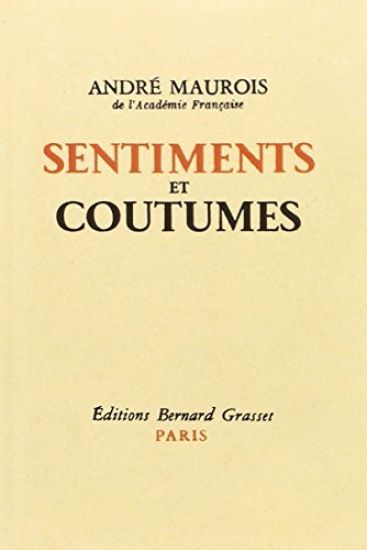 Sentiments et coutumes