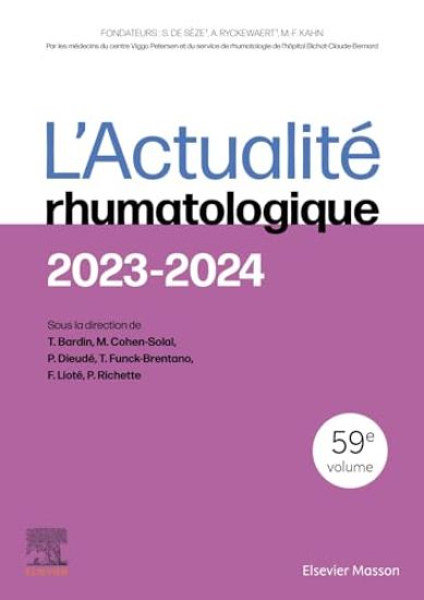 L'Actualité rhumatologique 2023-2024