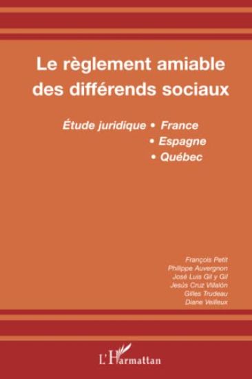 Le règlement amiable des différends sociaux