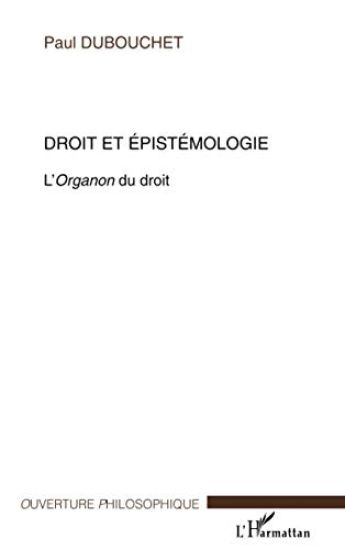 Droit et épistémologie