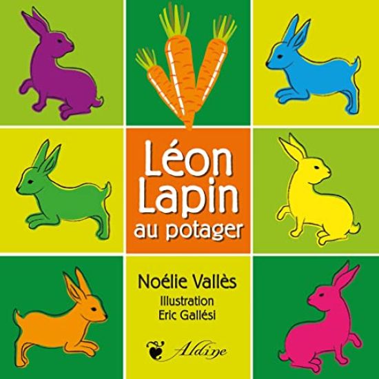 Léon lapin au potager