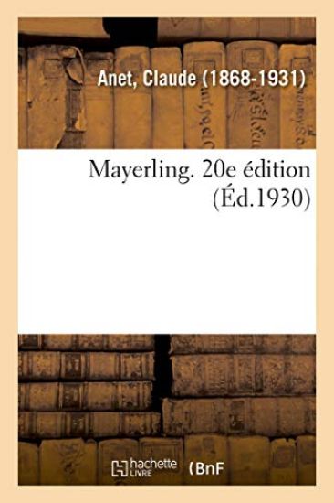 Mayerling. 20e Édition