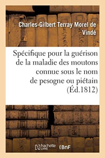 Spécifique Aussi Rapide Qu'infaillible Pour La Guérison de la Maladie Des Moutons