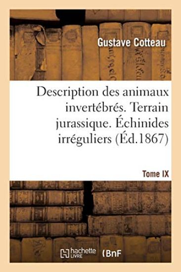 Paléontologie Française. Description Des Animaux Invertébrés. Terrain Jurassique
