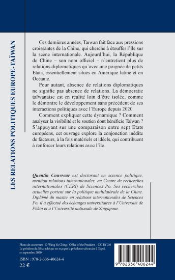 Les relations politiques Europe-Taïwan