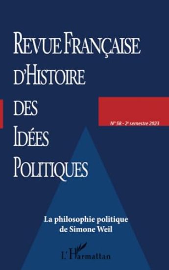La philosophie politique de Simone Weil